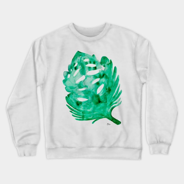 Banana Leaf Crewneck Sweatshirt by ANoelleJay